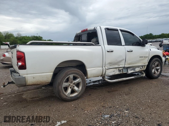 2007 Dodge 1500 SLT z VIN 1D7HA18P57J520096, wystawiony jako Copart lot #54213765 z przebiegiem 134 590 mil mil oraz Szkoda całkowita • Salvage title. Historia ofert i sprzedaży dostępna na DreamBid. Obrazek 3.