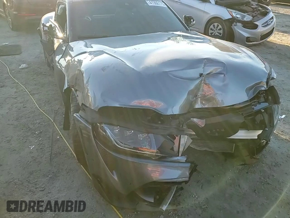 2022 Toyota Supra 3.0 with VIN WZ1DB0C08NW053820, listed as a Copart auction lot 41366175 with 13,429 mi miles and Salvage title. Bid and sale history available at DreamBid. Image 11.