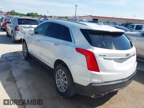 2017 Cadillac XT5 Luxury FWD with VIN 1GYKNBRS0HZ204583, listed as a IAAI auction lot 42367003 with 94,806 mi miles and . Bid and sale history available at DreamBid. Image 3.
