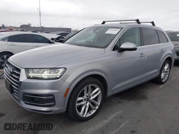 2018 Audi Q7 Prestige with VIN WA1VAAF77JD028847, listed as a IAAI auction lot 42294052 with 46,478 mi miles and . Bid and sale history available at DreamBid. Image 17.