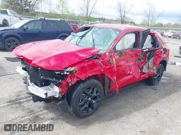 2024 Honda HR-V Sport with VIN 3CZRZ2H52RM734779, listed as a IAAI auction lot 42112615 with 9,651 mi miles and . Bid and sale history available at DreamBid. Image 2.