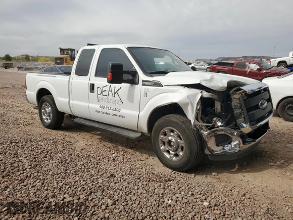 2011 Ford F-250 XL with VIN 1FT7X2A6XBEC39165, listed as a Copart auction lot 50987675 with 138,901 mi miles and Salvage title. Bid and sale history available at DreamBid. Image 4.