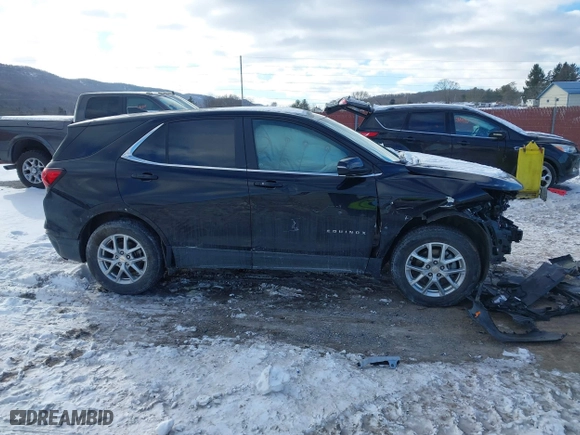 2023 Chevrolet Equinox LT with VIN 3GNAXUEG6PL113839, listed as a IAAI auction lot 41286784 with 28,496 mi miles. Bid and sale history available at carsss.com. Image 13.