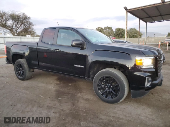 2021 GMC Canyon 2WD Elevation with VIN 1GTH5CEN9M1196627, listed as a Copart auction lot 41471195 with 29,949 mi miles and Salvage Title. Bid and sale history available at carsss.com. Image 4.