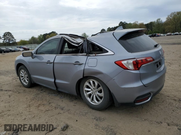 2016 Acura RDX Tech Pkg with VIN 5J8TB4H57GL010548, listed as a Copart auction lot 50379555 with 93,982 mi miles and Clean Title. Bid and sale history available at carsss.com. Image 2.