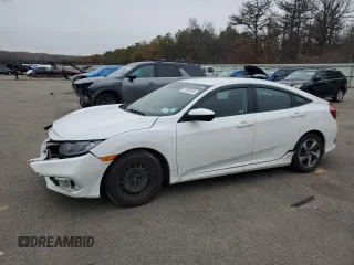 2019 Honda Civic Sedan LX with VIN 2HGFC2F6XKH517718, listed as a Copart auction lot 87000454 with 85,650 mi miles and Non Repairable. Bid and sale history available at carsss.com. Image 1.