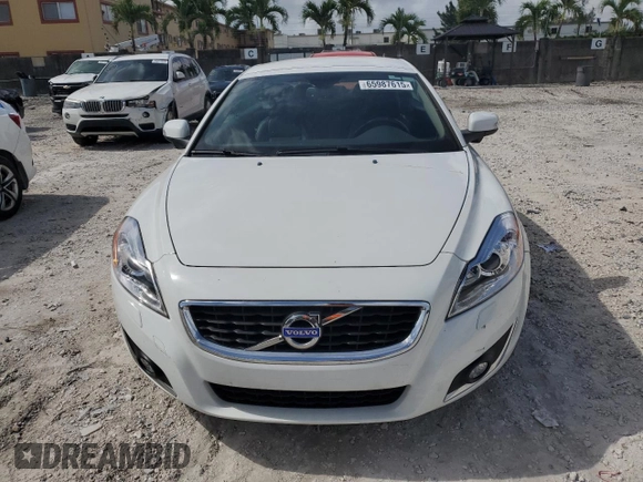 2013 Volvo C70 T5 with VIN YV1672MC5DJ143753, listed as a Copart auction lot 65987615 with 46,874 mi miles and Clean title. Bid and sale history available at DreamBid. Image 5.