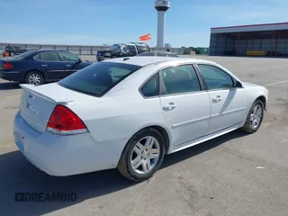 2012 Chevrolet Impala LT Fleet with VIN 2G1WG5E34C1318193, listed as a IAAI auction lot 41761474 with 140,000 mi miles and . Bid and sale history available at DreamBid. Image 4.