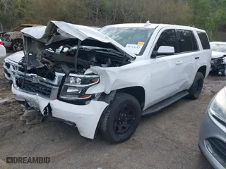 2020 Chevrolet Tahoe Commercial with VIN 1GNLCDEC8LR114821, listed as a IAAI auction lot 41713212 with 45,824 mi miles. Bid and sale history available at carsss.com. Image 2.