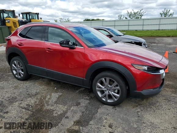 2021 Mazda CX-30 Premium with VIN 3MVDMBDL2MM314904, listed as a Copart auction lot 57061385 with 27,420 mi miles and Clean title. Bid and sale history available at DreamBid. Image 4.