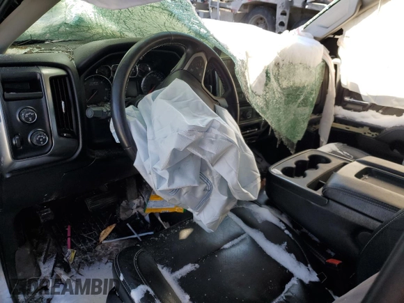 2017 Chevrolet Silverado 1500 LT with VIN 1GCUKREC7HF108465, listed as a Copart auction lot 42285785 with Not Provided miles and Salvage Title. Bid and sale history available at DreamBid. Image 8.