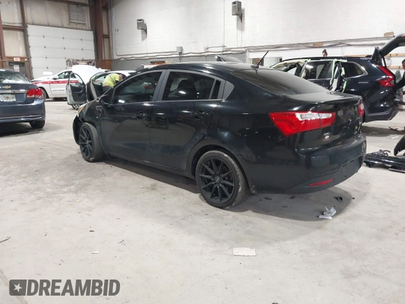 2013 Kia Rio SX with VIN KNADN4A38D6229948, listed as a IAAI auction lot 42007877 with 126,695 mi miles. Bid and sale history available at carsss.com. Image 3.