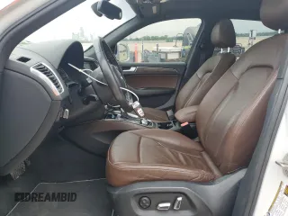 2015 Audi Q5 Premium Plus with VIN WA1DGAFP6FA090940, listed as a Copart auction lot 55791425 with 130,738 mi miles and Salvage title. Bid and sale history available at DreamBid. Image 7.
