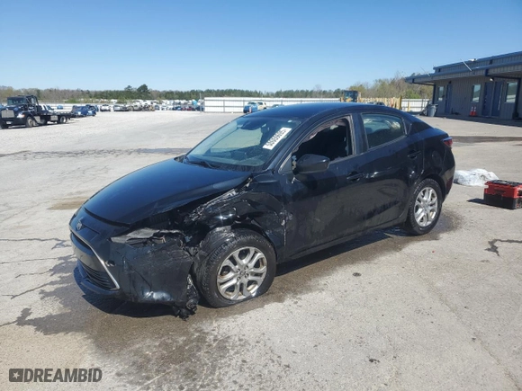 2016 Scion iA with VIN 3MYDLBZV4GY103281, listed as a Copart auction lot 50060695 with 182,742 mi miles and Salvage Title. Bid and sale history available at carsss.com. Image 1.