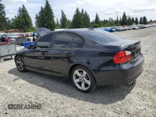 2008 BMW 3 Series 328xi with VIN WBAVC73588KP39496, listed as a Copart auction lot 62034915 with 128,368 mi miles and Salvage title. Bid and sale history available at DreamBid. Image 2.