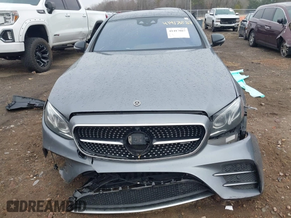 2018 Mercedes-Benz E-Class AMG E 43 with VIN WDDZF6EB4JA384109, listed as a IAAI auction lot 41417087 with 64,983 mi miles. Bid and sale history available at carsss.com. Image 13.