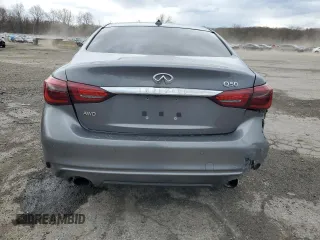 2019 Infiniti Q50 Luxe с VIN JN1EV7AR8KM594199, выставлен на аукционе Copart как лот 53190725 с пробегом 82 879 миль миль и Списание • Salvage title. История ставок и продаж доступна на DreamBid. Изображение 6.