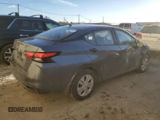 2023 Nissan Versa S z VIN 3N1CN8DV4PL872667, wystawiony jako Copart lot #87870005 z przebiegiem 17 702 mil mil oraz Szkoda całkowita • Salvage title. Historia ofert i sprzedaży dostępna na DreamBid. Obrazek 3.