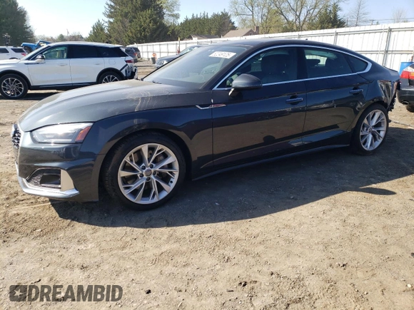 2020 Audi A5 Sportback Premium с VIN WAUANCF57LA009087, выставлен на аукционе Copart как лот 52249125 с пробегом 71 684 миль миль и Списание • Salvage title. История ставок и продаж доступна на DreamBid. Изображение 1.