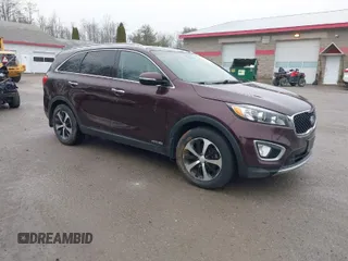 2016 Kia Sorento EX with VIN 5XYPHDA5XGG066424, listed as a IAAI auction lot 41951534 with 147,914 mi miles. Bid and sale history available at carsss.com. Image 1.
