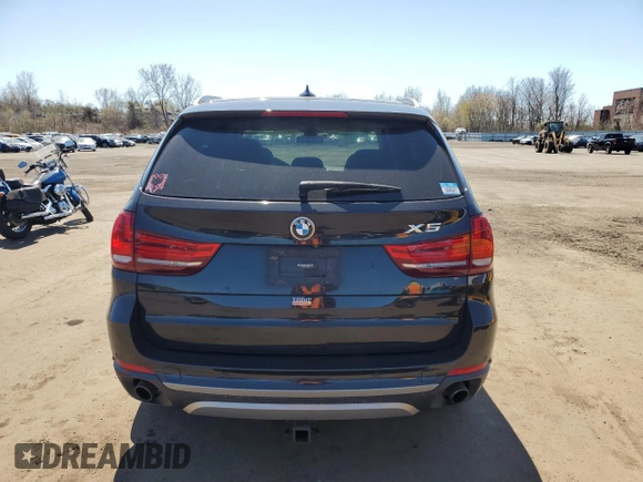 2016 BMW X5 xDrive35i with VIN 5UXKR0C51G0P23211, listed as a Copart auction lot 53495155 with 115,229 mi miles and Salvage Title. Bid and sale history available at carsss.com. Image 6.