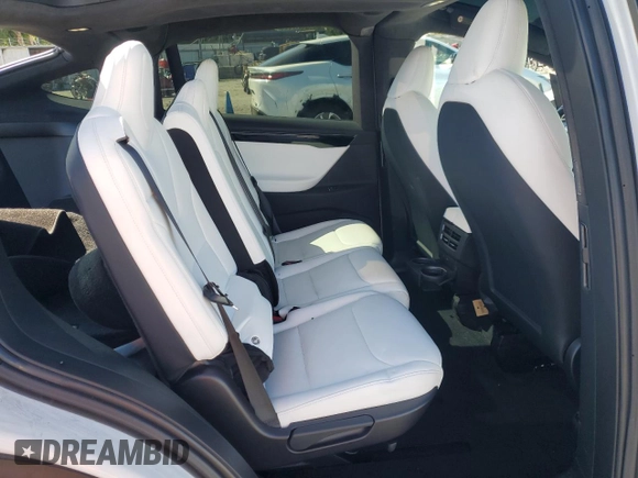 2020 Tesla Model X Long Range with VIN 5YJXCAE26LF270135, listed as a Copart auction lot 49711735 with Not Provided miles and Salvage Title. Bid and sale history available at carsss.com. Image 11.