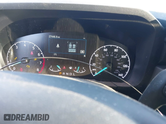 2023 Ford Maverick XL with VIN 3FTTW8F96PRA69382, listed as a IAAI auction lot 41074823 with 27,446 mi miles and . Bid and sale history available at DreamBid. Image 7.
