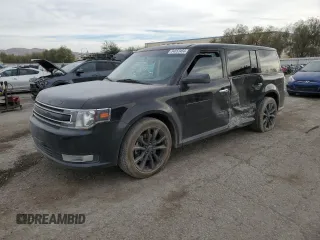2016 Ford Flex SEL z VIN 2FMGK5C85GBA18134, wystawiony jako Copart lot #84653464 z przebiegiem 121 631 mil mil oraz Szkoda całkowita • Salvage title. Historia ofert i sprzedaży dostępna na DreamBid. Obrazek 1.