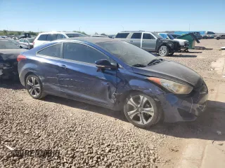 2013 Hyundai Elantra Coupe SE with VIN KMHDH6AE2DU016461, listed as a Copart auction lot 80578204 with 128,925 mi miles and Salvage Title. Bid and sale history available at carsss.com. Image 4.