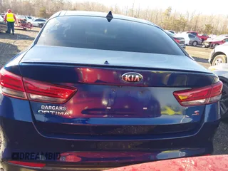 2018 Kia Optima LX with VIN 5XXGT4L3XJG242796, listed as a IAAI auction lot 41181640 with 128,344 mi miles. Bid and sale history available at carsss.com. Image 16.