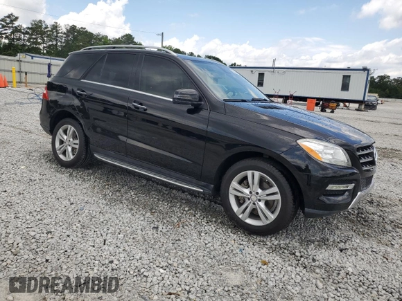 2014 Mercedes-Benz M 350 with VIN 4JGDA5JBXEA283502, listed as a Copart auction lot 60438895 with 113,798 mi miles and Salvage title. Bid and sale history available at DreamBid. Image 4.