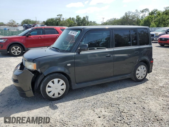 2006 Scion xB z VIN JTLKT324164100826, wystawiony jako Copart lot #59614415 z przebiegiem 226 186 mil mil oraz Szkoda całkowita • Salvage title. Historia ofert i sprzedaży dostępna na DreamBid. Obrazek 1.