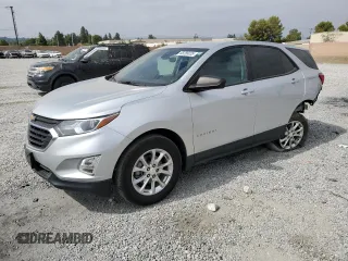 2021 Chevrolet Equinox LS with VIN 3GNAXFEV8MS175190, listed as a Copart auction lot 65288035 with 94,788 mi miles and Salvage title. Bid and sale history available at DreamBid. Image 1.