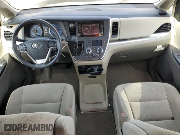 2019 Toyota Sienna L with VIN 5TDZZ3DC2KS003341, listed as a Copart auction lot 79561454 with 55,775 mi miles and Salvage Title. Bid and sale history available at carsss.com. Image 8.