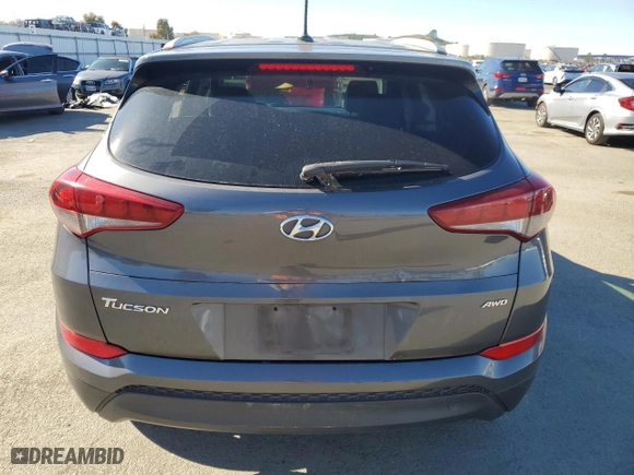 2016 Hyundai Tucson SE with VIN KM8J3CA46GU130314, listed as a Copart auction lot 40080253 with 130,092 mi miles. Bid and sale history available at carsss.com. Image 6.