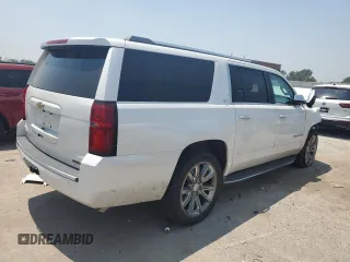 2016 Chevrolet Suburban LTZ with VIN 1GNSKJKC2GR368676, listed as a Copart auction lot 60224225 with 131,362 mi miles and Salvage title. Bid and sale history available at DreamBid. Image 3.