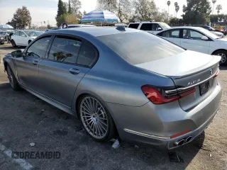 2022 BMW 7 Series with VIN WBA7U2C10NCJ03859, listed as a Copart auction lot 43547095 with 29,516 mi miles and Salvage title. Bid and sale history available at DreamBid. Image 2.