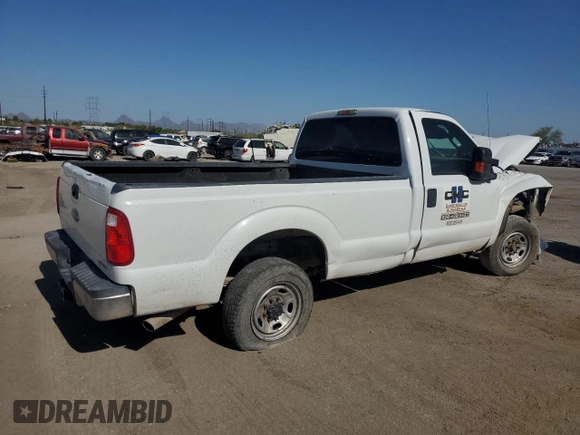 2015 Ford F-250 XL with VIN 1FTBF2A65FED55263, listed as a Copart auction lot 63511305 with Not provided miles and Salvage title. Bid and sale history available at DreamBid. Image 3.