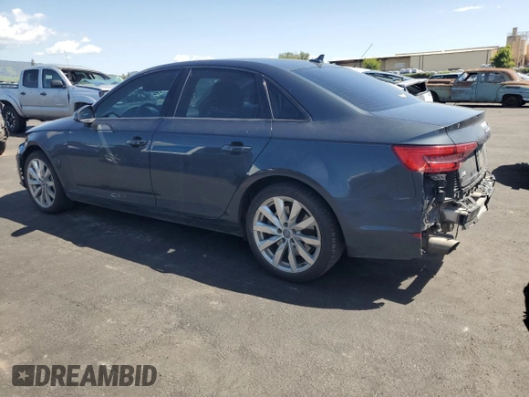 2017 Audi A4 Premium with VIN WAUGNAF40HN016369, listed as a Copart auction lot 51711855 with 88,208 mi miles and Salvage Title. Bid and sale history available at carsss.com. Image 2.