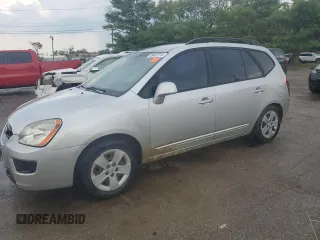2009 Kia Rondo LX Base with VIN KNAFG528797259799, listed as a Copart auction lot 69482334 with 194,451 mi miles and Salvage Title. Bid and sale history available at carsss.com. Image 1.