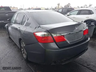 2015 Honda Accord Sedan LX with VIN 1HGCR2F32FA108639, listed as a IAAI auction lot 41572179 with 152,850 mi miles. Bid and sale history available at carsss.com. Image 3.