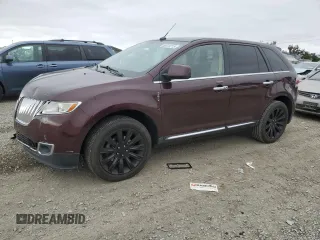 2011 Lincoln MKX z VIN 2LMDJ8JK2BBJ12166, wystawiony jako Copart lot #55975215 z przebiegiem 74 362 mil mil oraz Szkoda całkowita • Salvage title. Historia ofert i sprzedaży dostępna na DreamBid. Obrazek 1.