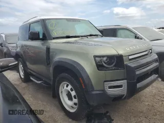 2023 Land Rover Defender S with VIN SALEJ6EX1P2114172, listed as a Copart auction lot 75063664 with Not provided miles and Salvage title. Bid and sale history available at DreamBid. Image 4.