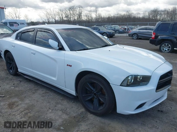 2012 Dodge Charger Police with VIN 2C3CDXAT0CH199106, listed as a IAAI auction lot 42020577 with 156,248 mi miles. Bid and sale history available at carsss.com. Image 1.
