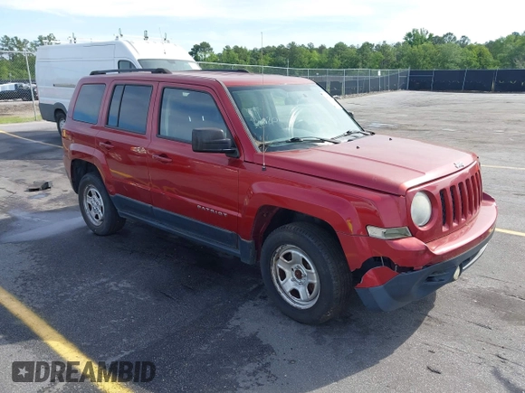 2014 Jeep Patriot Sport with VIN 1C4NJRBB7ED809503, listed as a IAAI auction lot 42224798 with 167,086 mi miles and . Bid and sale history available at DreamBid. Image 1.