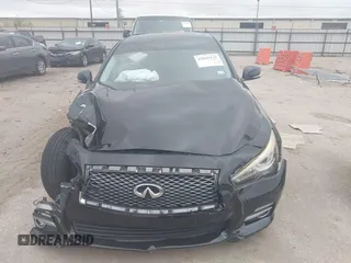 2015 Infiniti Q50 Premium with VIN JN1BV7AR6FM420057, listed as a IAAI auction lot 42045172 with 119,443 mi miles. Bid and sale history available at carsss.com. Image 11.