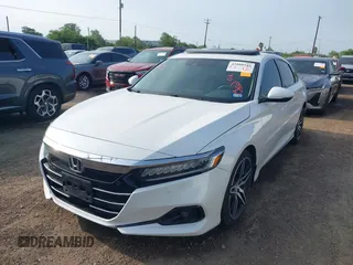 2021 Honda Accord Touring with VIN 1HGCV2F9XMA005191, listed as a IAAI auction lot 42088545 with 169,611 mi miles and . Bid and sale history available at DreamBid. Image 6.