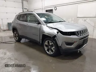 2020 Jeep Compass Limited with VIN 3C4NJDCB6LT148085, listed as a IAAI auction lot 41537903 with 55,878 mi miles and . Bid and sale history available at carsss.com. Image 1.