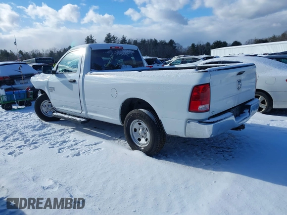 2022 Ram 1500 Tradesman with VIN 3C6JR6DG4NG412663, listed as a IAAI auction lot 41519632 with 16,286 mi miles and . Bid and sale history available at DreamBid. Image 3.