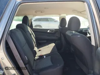 2020 Nissan Pathfinder S with VIN 5N1DR2AN4LC618367, listed as a Copart auction lot 53121335 with 46,683 mi miles and Salvage title. Bid and sale history available at DreamBid. Image 11.